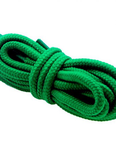 Шнурки круглые зелёные 160 см