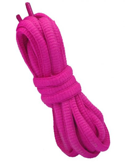 Шнурки овальные розовые 120 см